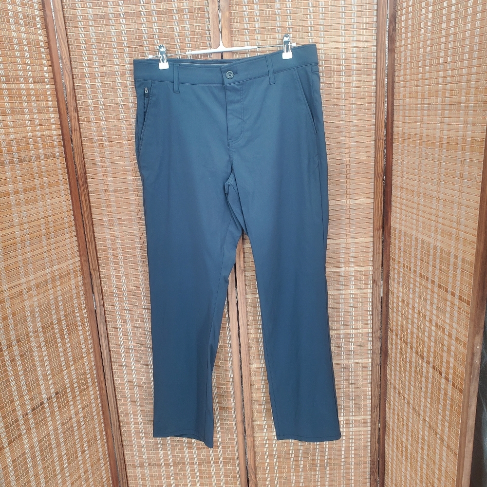 ◇ Weatherproof Vintage Straight Fit Tech Pants Size 32x30 Dark Gray
